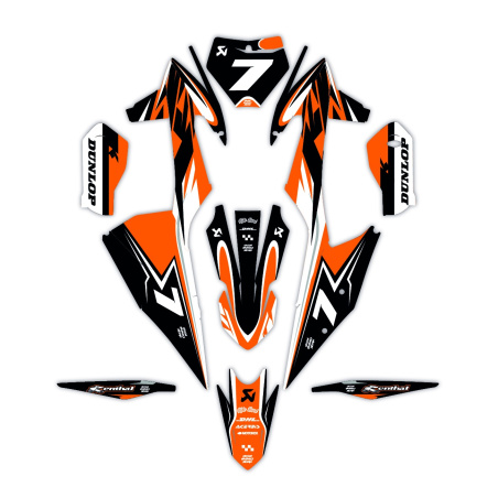 Grafiche moto Ktm | Kit adesivi Personalizzati