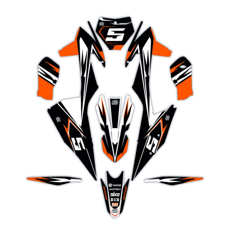 Grafiche moto Ktm | Kit adesivi Personalizzati