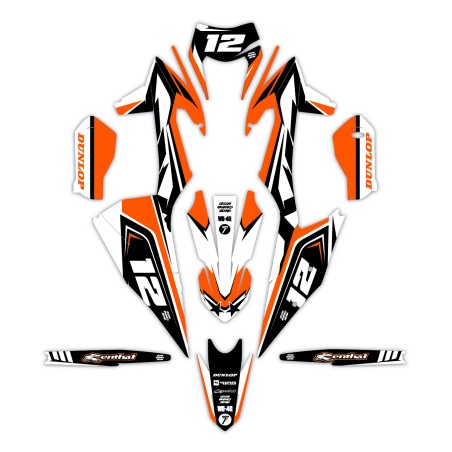 Grafiche moto Ktm | Kit adesivi Personalizzati