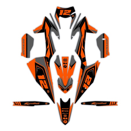 Grafiche moto Ktm | Kit adesivi Personalizzati