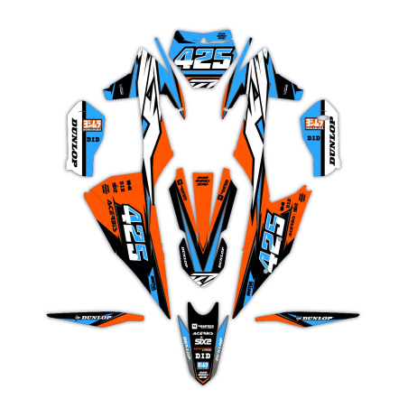 Grafiche moto Ktm | Kit adesivi Personalizzati