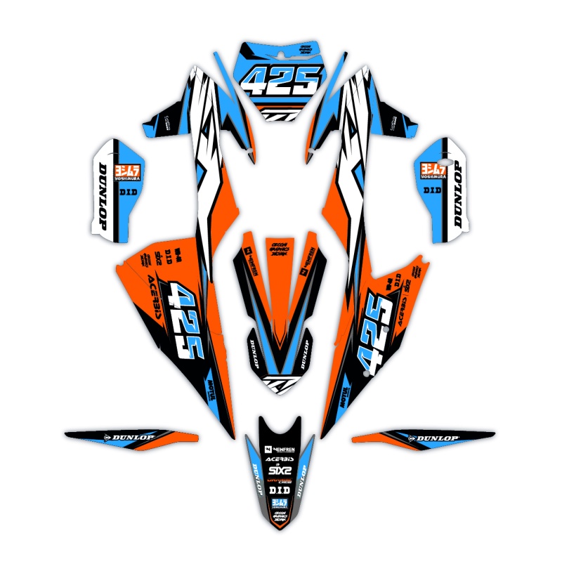 Grafiche moto Ktm | Kit adesivi Personalizzati