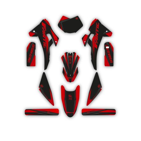 Grafiche moto Fantic | Kit adesivi Personalizzati