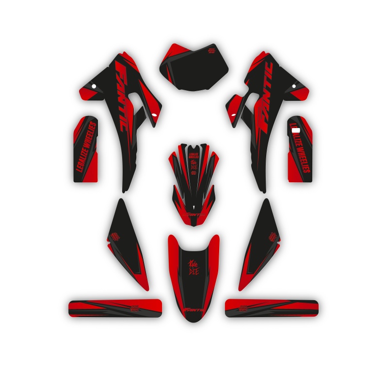 Grafiche moto Fantic | Kit adesivi Personalizzati