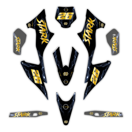 Grafiche moto Stark Varg | Kit adesivi Personalizzati