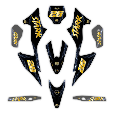 Grafiche moto Stark Varg | Kit adesivi Personalizzati