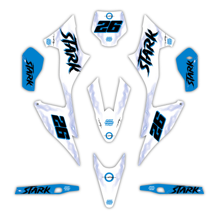 Grafiche moto Stark Varg | Kit adesivi Personalizzati