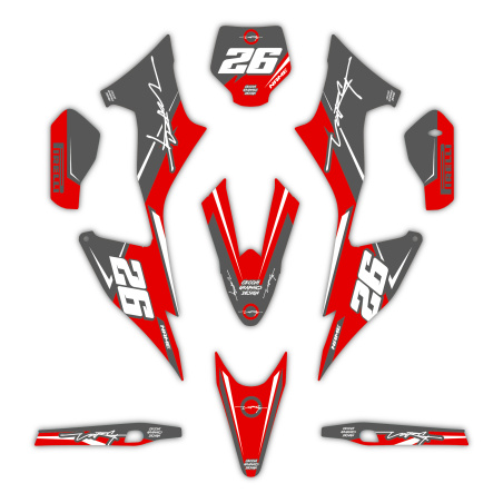 Grafiche moto Stark Varg | Kit adesivi Personalizzati