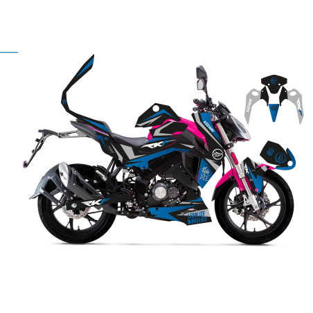 Kit déco moto Keeway Rkf | Kit d’autocollants personnalisés