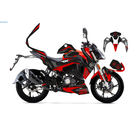 Kit déco moto Keeway Rkf | Kit d’autocollants personnalisés