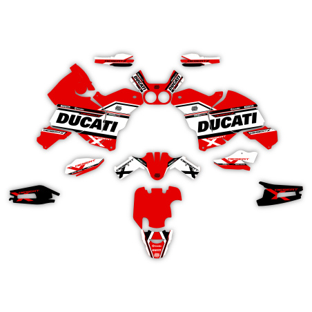 Grafiche moto Adventure Ducati | Kit adesivi Personalizzati