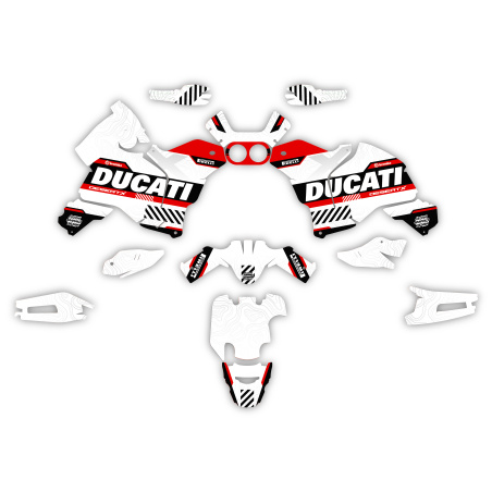 Grafiche moto Adventure Ducati | Kit adesivi Personalizzati