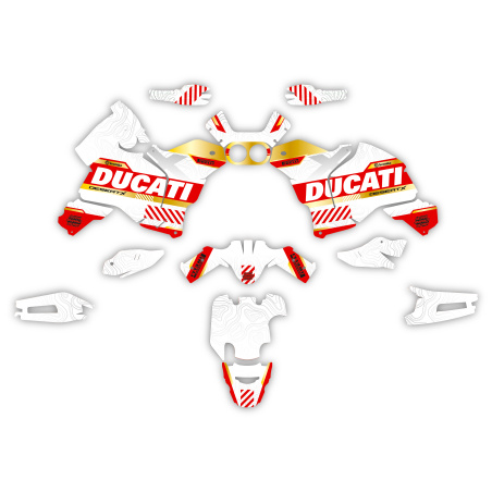 Grafiche moto Adventure Ducati | Kit adesivi Personalizzati