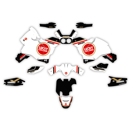 Grafiche moto Adventure Ducati | Kit adesivi Personalizzati