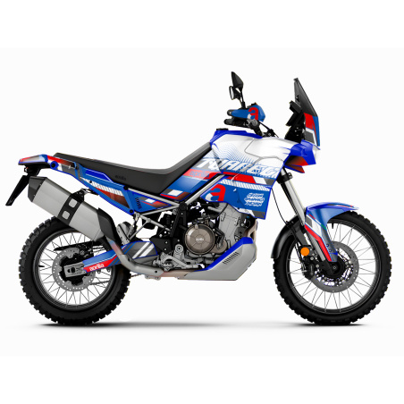 Aprilia Adventure motorcycle graphics | Custom sticker kit