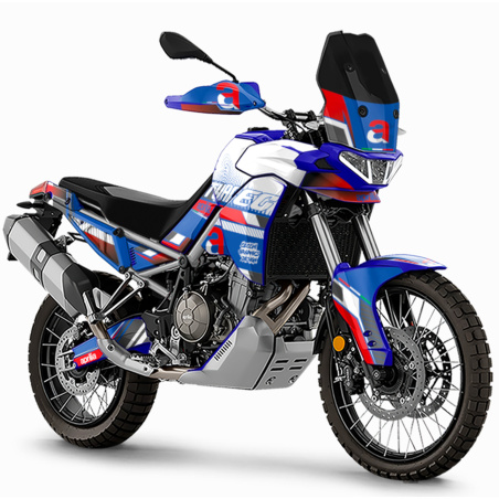 Aprilia Adventure motorcycle graphics | Custom sticker kit