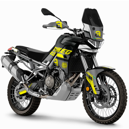 Aprilia Adventure motorcycle graphics | Custom sticker kit