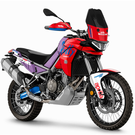 Aprilia Adventure motorcycle graphics | Custom sticker kit