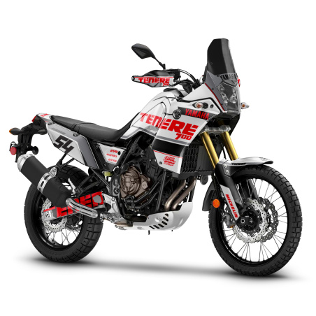 Yamaha Tenere 700 Adventure motorcycle graphics | Custom sticker kit