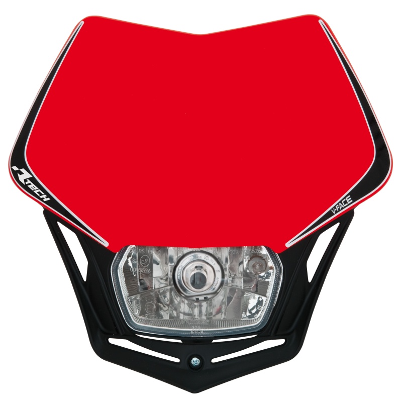 Front headlight mask for enduro or cross motard | V-face rtech