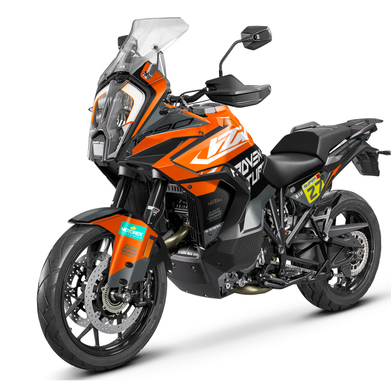 Kit déco moto KTM 1290 Adventure | Kit d’autocollants personnalisés