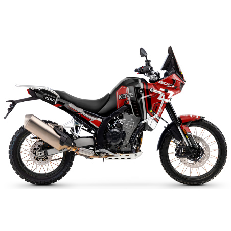 Kove 800 X motorcycle graphics | Custom sticker kit