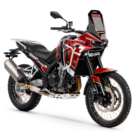 Kove 800 X motorcycle graphics | Custom sticker kit