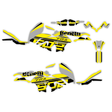 Grafiche moto BENELLI TRK 502 X | Kit adesivi Personalizzati