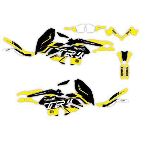 Grafiche moto BENELLI TRK 502 X | Kit adesivi Personalizzati