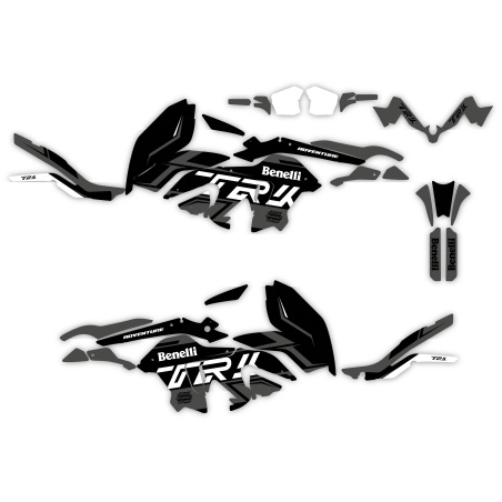 Grafiche moto BENELLI TRK 502 X | Kit adesivi Personalizzati