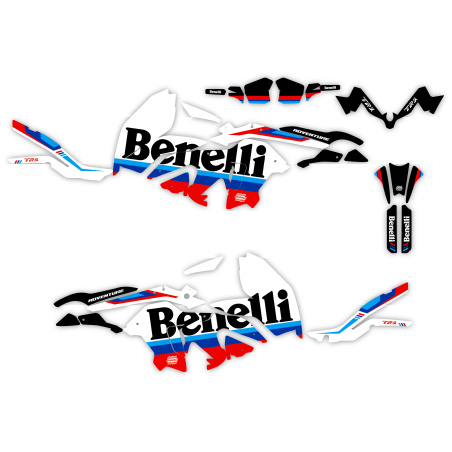 Grafiche moto BENELLI TRK 502 X | Kit adesivi Personalizzati