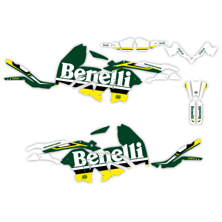 Grafiche moto BENELLI TRK 502 X | Kit adesivi Personalizzati