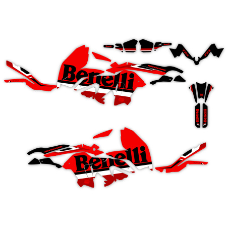 Grafiche moto BENELLI TRK 502 X | Kit adesivi Personalizzati