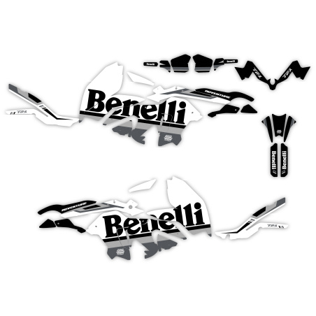 Grafiche moto BENELLI TRK 502 X | Kit adesivi Personalizzati