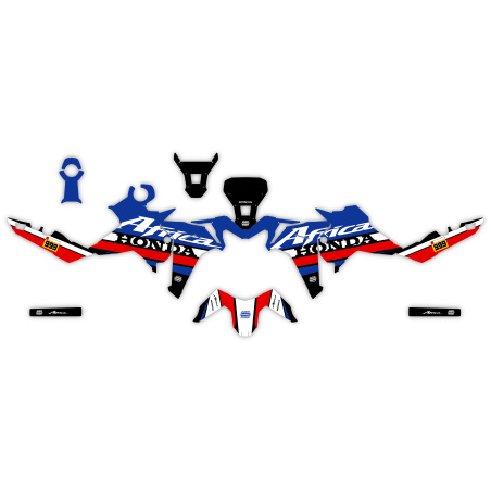 Grafiche moto Honda Africa Twin | Kit adesivi Personalizzati