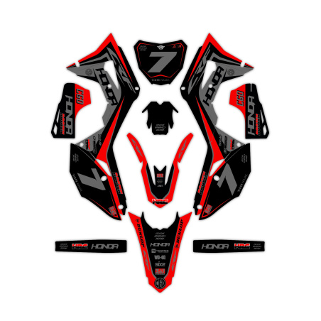 Grafiche moto Honda | Kit adesivi Personalizzati