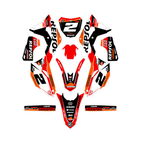 Grafiche moto Honda | Kit adesivi Personalizzati