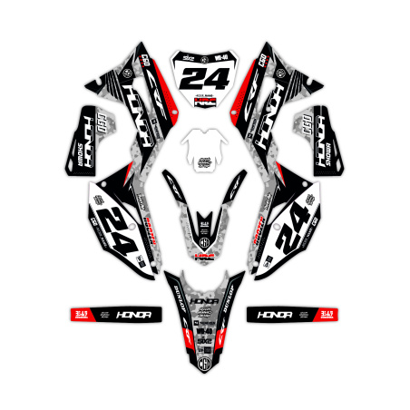 Grafiche moto Honda | Kit adesivi Personalizzati