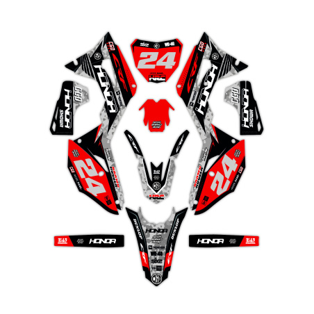 Grafiche moto Honda | Kit adesivi Personalizzati