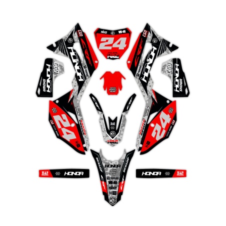 Grafiche moto Honda | Kit adesivi Personalizzati