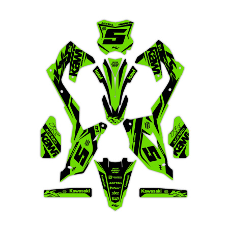 Grafiche moto Kawasaki | Kit adesivi Personalizzati