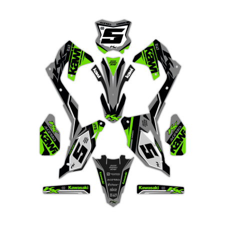 Grafiche moto Kawasaki | Kit adesivi Personalizzati