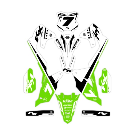 Grafiche moto Kawasaki | Kit adesivi Personalizzati