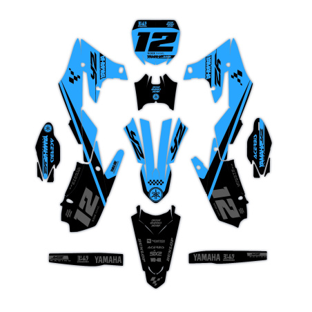 Grafiche moto Yamaha | Kit adesivi Personalizzati