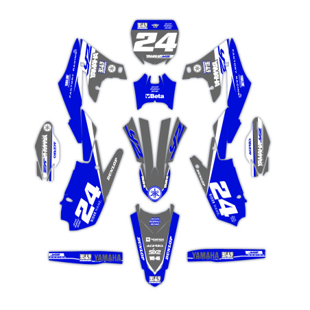 Grafiche moto Yamaha | Kit adesivi Personalizzati