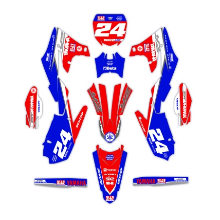 Grafiche moto Yamaha | Kit adesivi Personalizzati