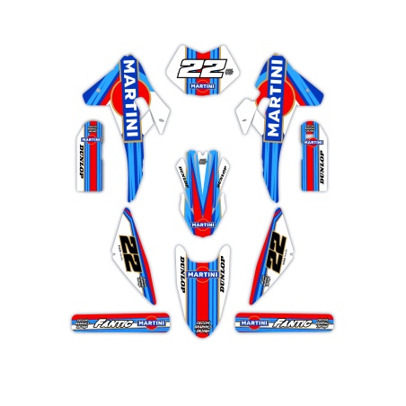 Grafiche moto Fantic | Kit adesivi Personalizzati