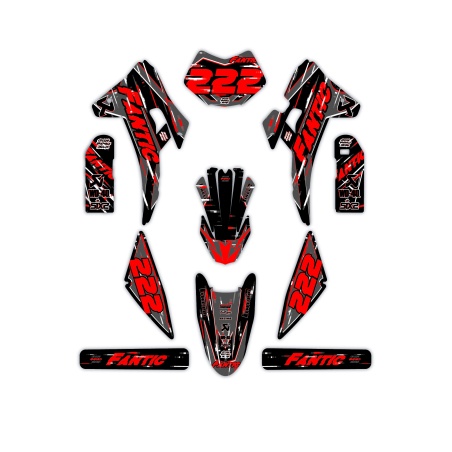 Grafiche moto Fantic | Kit adesivi Personalizzati