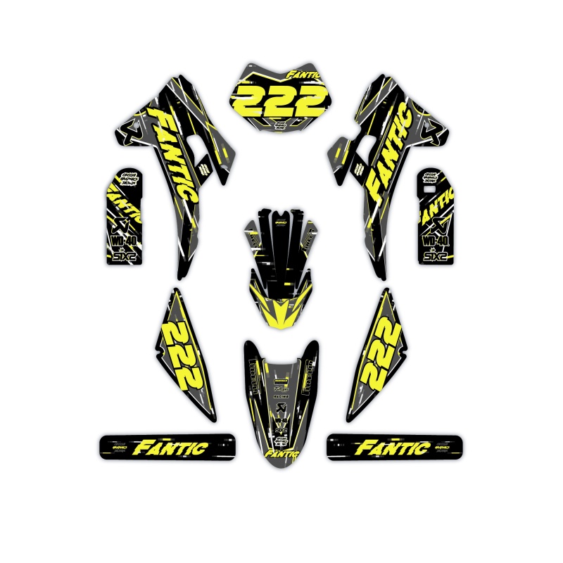 Grafiche moto Fantic | Kit adesivi Personalizzati