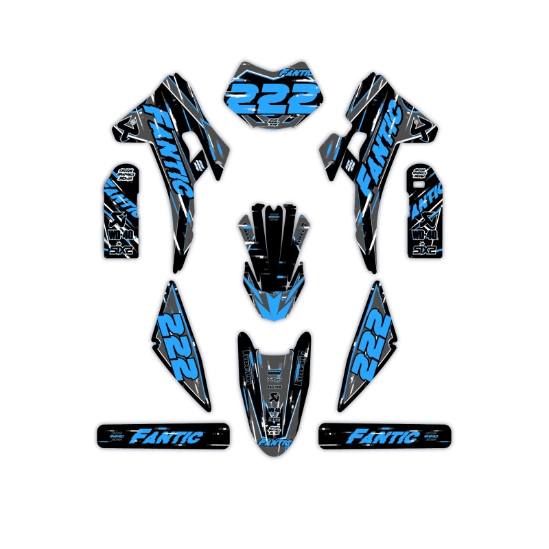 Grafiche moto Fantic | Kit adesivi Personalizzati